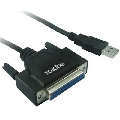 Approx Appc26 Adaprtador Usb A Paralelo Db25